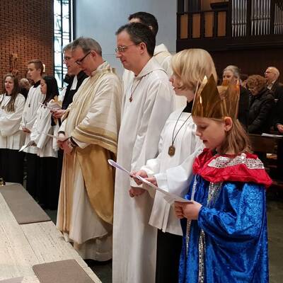 Neujahrsempfang des Dekanatspastoralrats Göttingen 2019 in St. Heinrich und Kunigunde.